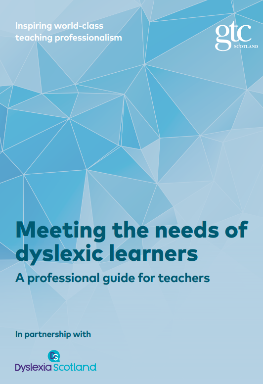 cover of meeting the needs of dyslexic learners 