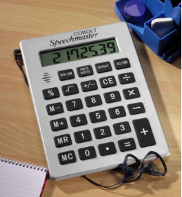 Image of talking calculator